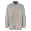 Rick Owens Drkshdw Cotton Jackets In Blue
