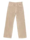 Rick Owens Drkshdw Wide-leg 5-pocket Denim Trousers In Neutral