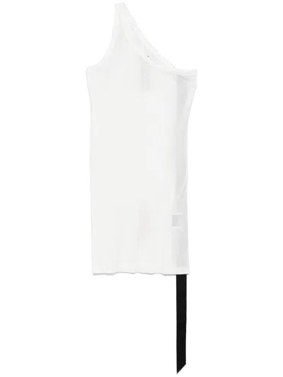 Rick Owens Drkshdw Cotton One-shoulder Top