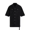 Rick Owens Drkshdw Cotton Poplin Magnum Tommy Shirt