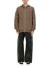 Rick Owens Drkshdw Drkshdw By Rick Owens Gimp Sweatshirt In Dove