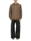 Rick Owens Drkshdw Drkshdw By Rick Owens Gimp Sweatshirt In Grey
