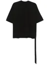 Rick Owens Drkshdw Short-sleeved T-shirt In Black
