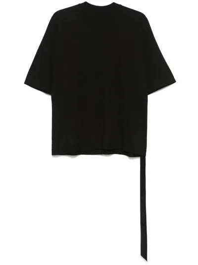 Rick Owens Drkshdw Cotton T-shirt In Black