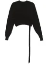 Rick Owens Drkshdw Cotton T-shirt In Black