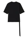 Rick Owens Drkshdw Klassisches T-shirt In Black