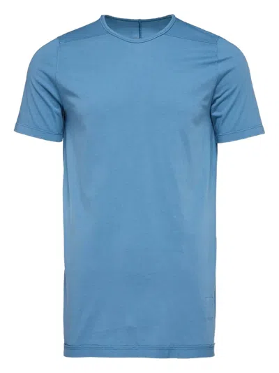 Rick Owens Drkshdw Cotton T-shirt In Blue