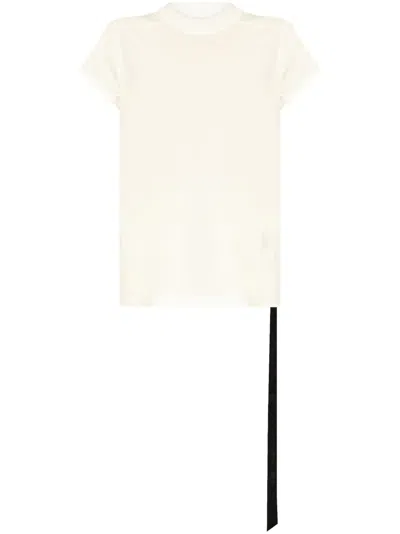Rick Owens Drkshdw Cotton T-shirt In Neutrals