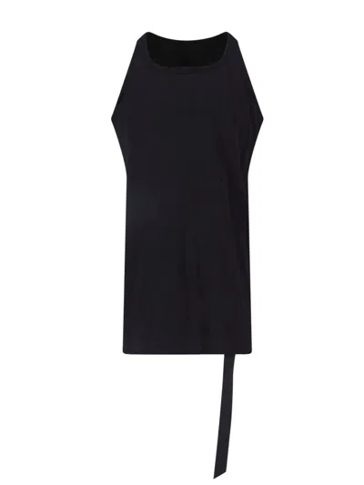 Rick Owens Drkshdw Cotton Tank Top In Black