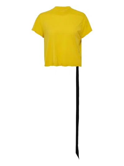 Rick Owens Drkshdw Cotton Top In Yellow