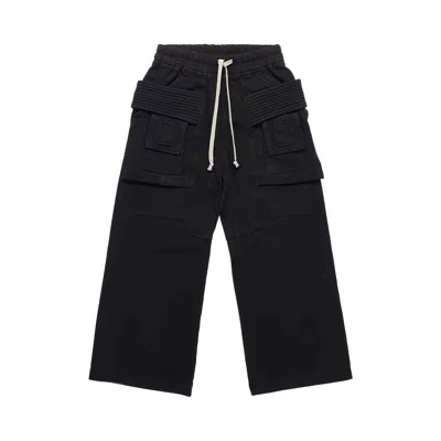 Pre-owned Rick Owens Drkshdw Creatch Cargo Pants 'black' | Men's Size Xs