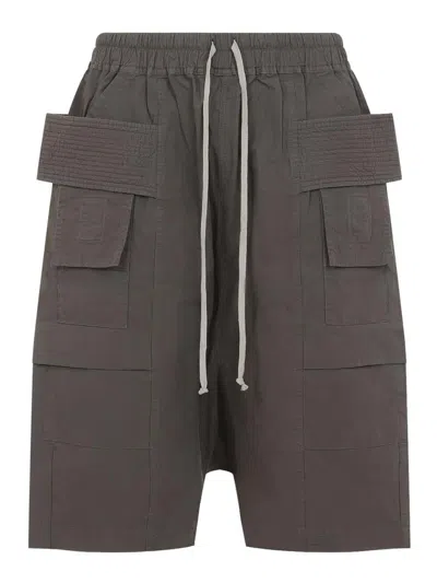 Rick Owens Drkshdw Creatch Cargo Pants In Brown