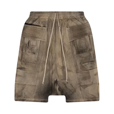 Pre-owned Rick Owens Drkshdw Creatch Cargo Pods 'grey' | Men's Size Xs