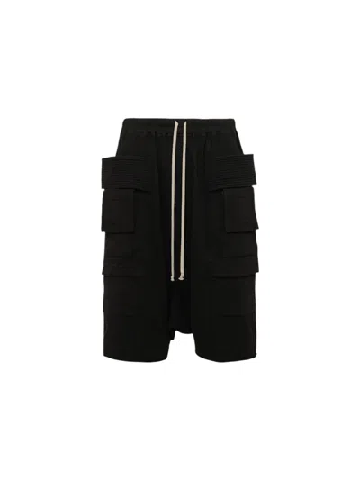 RICK OWENS DRKSHDW CREATCH CARGO SHORTS