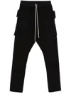 Rick Owens Drkshdw Creatch Trousers In Black