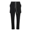 Rick Owens Drkshdw Creatch Trousers In Black