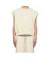 Rick Owens Drkshdw Off-white Hollywood Sl Jumbo Tatlin Sweatshirt In Nude