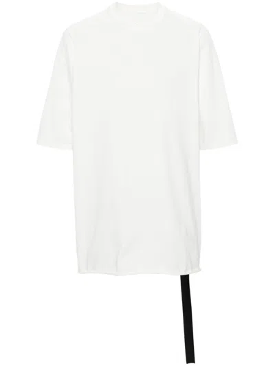 Rick Owens Drkshdw Crew-neck Cotton T-shirt In Neutrals
