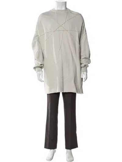 Pre-owned Rick Owens Drkshdw Crew Neck Long Sleeve Sweatshirt In Gray