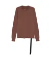 Rick Owens Drkshdw Crew-neck Sweatshirt In Red