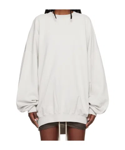 Rick Owens Drkshdw Oversized-sleeve Sweatshirt In Gray
