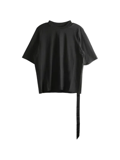 Rick Owens Drkshdw Short-sleeved T-shirt In Black