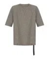 Rick Owens Drkshdw Crew Neck T-shirt In Gray