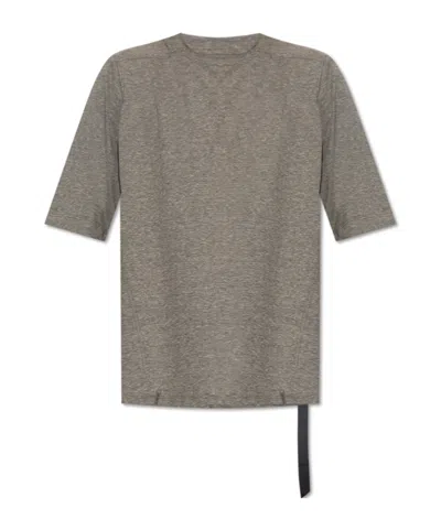 Rick Owens Drkshdw Crew Neck T-shirt In Gray