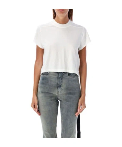 RICK OWENS DRKSHDW RICK OWENS DRKSHDW CREWNECK CROPPED TOP