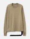 Rick Owens Drkshdw Crewneck Sweater In Brown