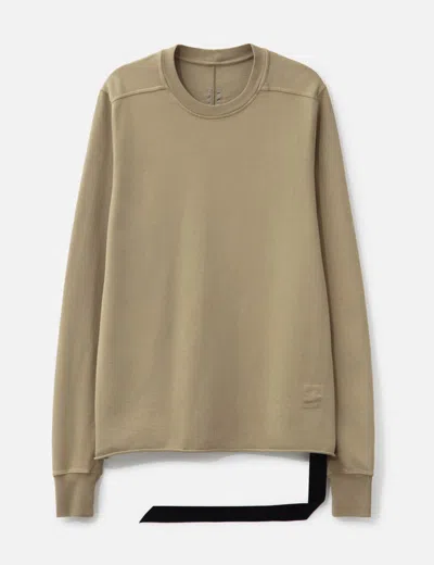 Rick Owens Drkshdw Crewneck Sweater In Brown