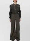 Rick Owens Drkshdw Drkshdw By Rick Owens "flight Jkt" Cropped Bomber Jacket