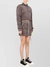 Rick Owens Drkshdw Cropped Corduroy Jacket With Chest Pockets