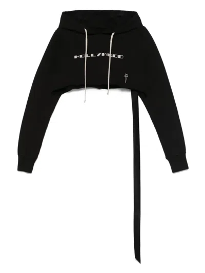 Rick Owens Drkshdw Drkshdw By Rick Owens Woman Sweatshirt Black Size S Cotton