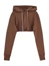 RICK OWENS DRKSHDW CROPPED HOODIE