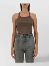 Rick Owens Drkshdw Cropped Sleeveless Tank Top Racerback