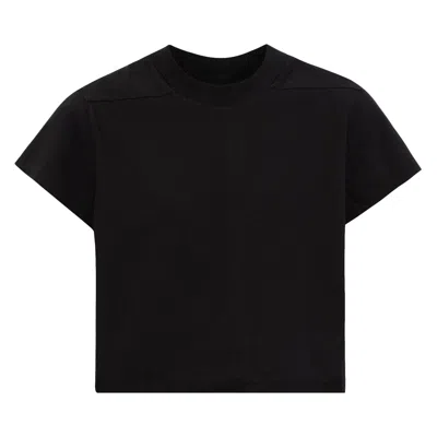 Pre-owned Rick Owens Drkshdw Cropped Small Level T-shirt 'black' | Women's Size S