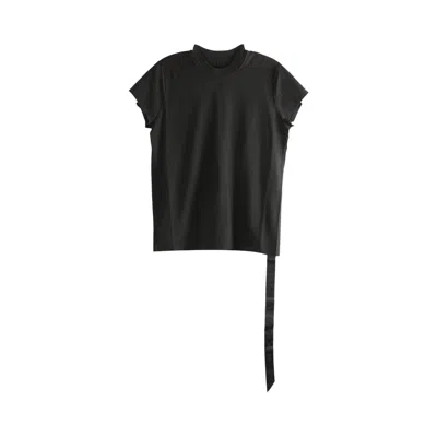 Pre-owned Rick Owens Drkshdw Cropped Small Level T-shirt 'black' | Women's Size S