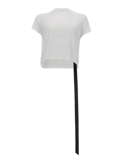 Rick Owens Drkshdw Drkshdw By Rick Owens Woman T-shirt White Size M Cotton