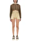 Rick Owens Drkshdw Cropped Sweatshirt