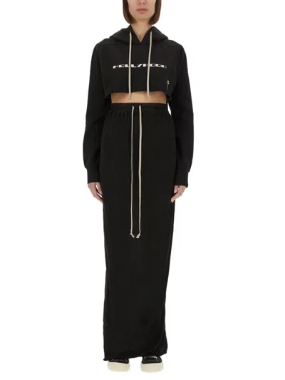 RICK OWENS DRKSHDW RICK OWENS DRKSHDW CROPPED SWEATSHIRT