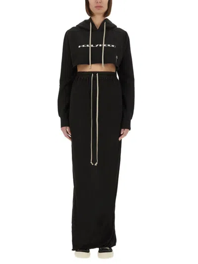 RICK OWENS DRKSHDW RICK OWENS DRKSHDW CROPPED SWEATSHIRT