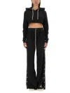 RICK OWENS DRKSHDW CROPPED SWEATSHIRT