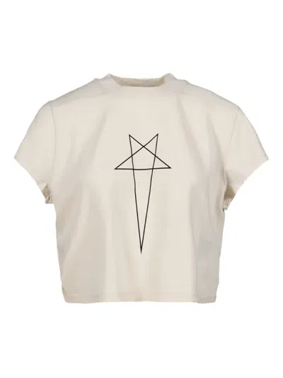 Rick Owens Drkshdw Cropped T-shirt