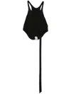 Rick Owens Drkshdw Cropped Tank Top In Black