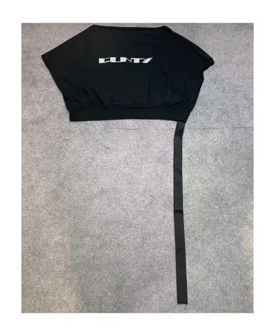 Rick Owens Drkshdw Dagger Graphic-print T-shirt In Black