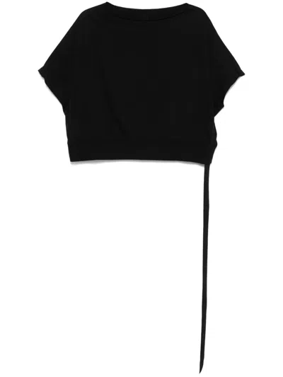Rick Owens Drkshdw Dagger Top In Black