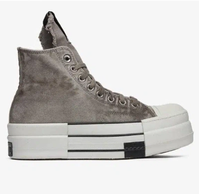 Rick Owens Drkshdw Dbl Drkstar A06755c Sneakers In Grey