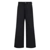 Rick Owens Drkshdw Drkshdw By Rick Owens Wide-leg High-waisted Jeans In Black