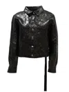 Rick Owens Drkshdw Alice Shirt In Black